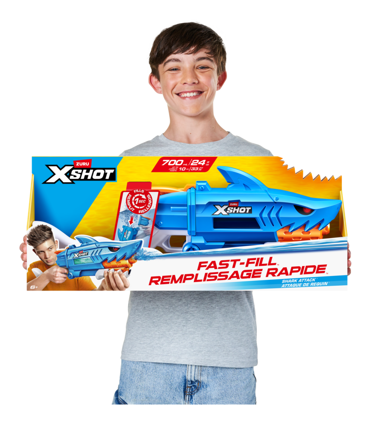 XSHOT Water Shark Attack Fast-Fill Water Blaster